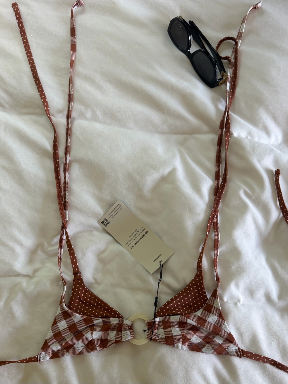 Women’s Blackbough Triangle Bikini Top NWT